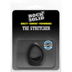 RockSolid by Doc Johnson Ballstretcher eThe Stretcher Noir